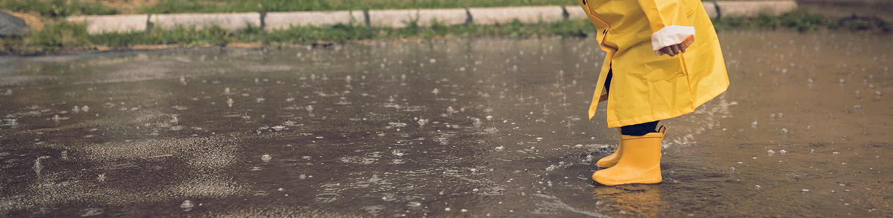 yellow rainboots